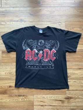 2008 AC/DC Black Ice Shirt